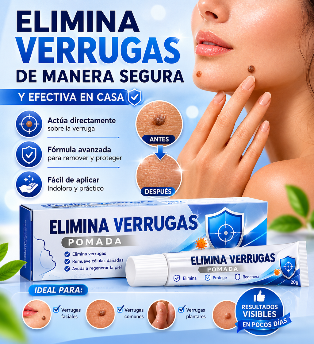Crema Eliminadora de Verrugas – Fórmula Natural de Acción Rápida